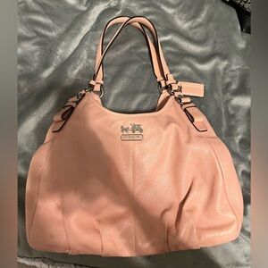 Coach Pink leather bag